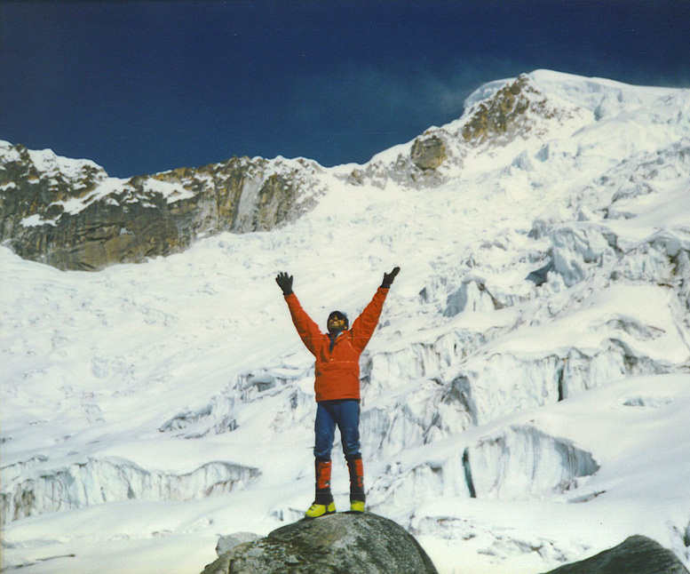 Andes Mountains, Andes mountaineering, Andes alpinism, Andes climbing, Bolivian Andes, Cordillera Real, 1989 Real Time Expedition, John Hessburg, Peter Delmissier, Eddie Boulton, Bolivia climbing, Bolivia mountaineering, Bolivia expeditions