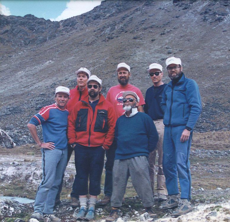 Andes Mountains, Andes mountaineering, Andes alpinism, Andes climbing, Bolivian Andes, Cordillera Real, 1989 Real Time Expedition, John Hessburg, Peter Delmissier, Eddie Boulton, Bolivia climbing, Bolivia mountaineering, Bolivia expeditions