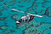 Helicopter transfers to Heron Island.